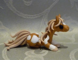 FIMO Pony, zum Verkauf bei "Die Wollmadame", 9,50 Euro